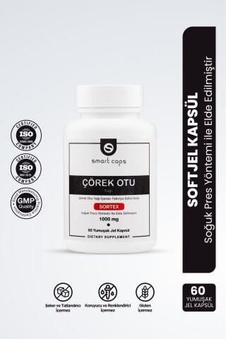 Smartcaps Çörek Otu Yağı 60 Softjel