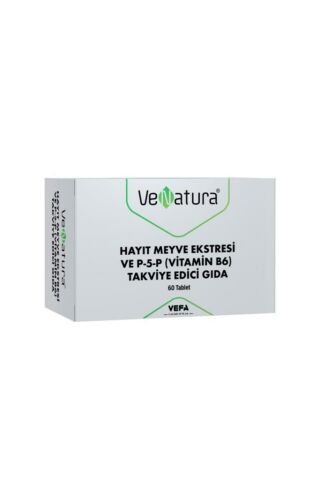 Venatura Hayıt Meyve Ekstresi ve P-5-P (Vitamin B6) 60 Tablet