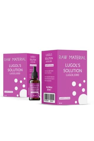 Lugol Solüsyon 1000 İyot Damlası 30 ml