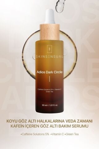 Skin Sensual Adios Dark Circle Göz Altı Serumu