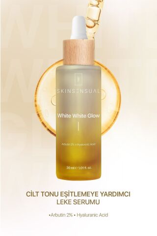 Skin Sensual White White Glow Leke Serumu  Cilt Tonu Eşitlemeye Yardımcı Serum