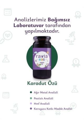 Ravla-Kids Karadut Özü - 300g