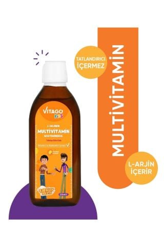 VİTAGO-Kids-l-arjinin, Multivitamin Şurup Rafadan Tayfa