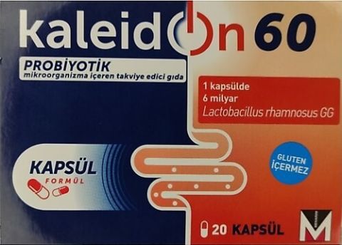 Kaleidon 60 mg 20 Kapsül