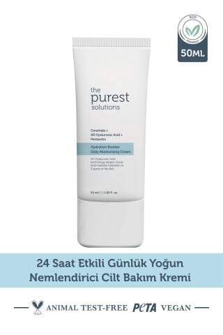 The Purest Solutions 24 Hour Effective Daily Intensive Moisturizing Skin Care Cream 50 ml
