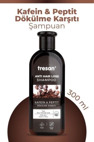 TRESAN Kafein Peptit Dökülme Karşıtı Şampuan 300 ml