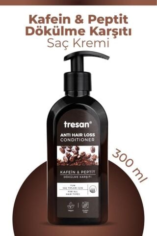 TRESAN Kafein Peptit Dökülme Karşıtı Saç Kremi 300 ml