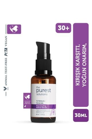 The Purest Solutions Kırışıklık Karşıtı, Onarıcı Retinol