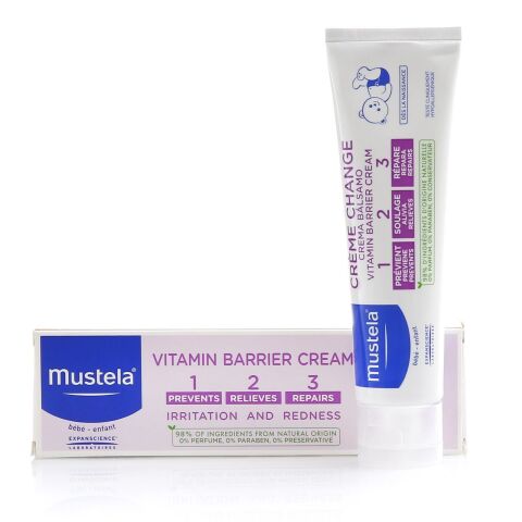 Mustela Vitamin Bariyer 1.2.3 50 ml Pişik Kremi