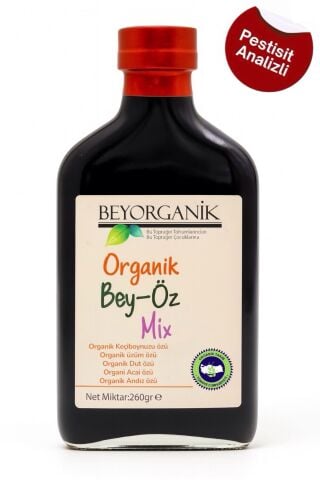 Organik Bey Öz Mix 260gr (PESTİSİT VE AĞIR METAL ANALİZLİ)