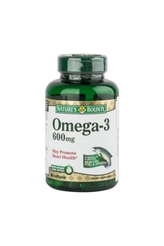 Nature's Bounty Omega-3 600 Mg 90 Softgel