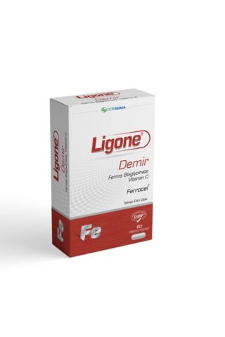 LİGONE Demir 60 Bitkisel Kapsül