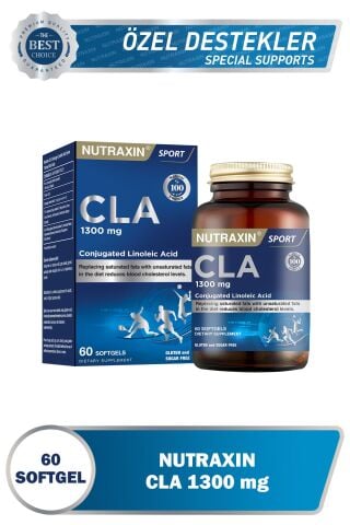 Nutraxin Tonalin Cla 1300 Mg 60 Soft Jel - Aspir Yağı