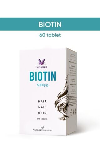 Vitisfera Biotin 5000 mcg 60 Tablet