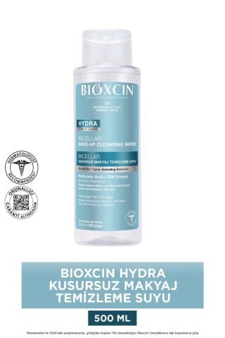 Bioxcin Hydra Micellar Kusursuz Makyaj Temizleme Suyu 500 ML