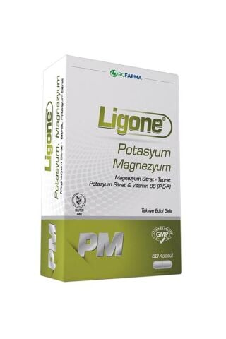 LİGONE POTASYUM MAGNEZYUM 60 KAPSÜL
