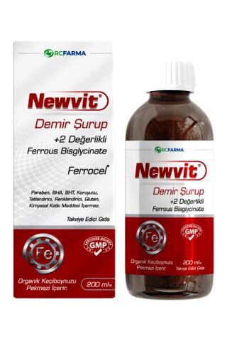 Newvit Demir Şurubu 200 mL