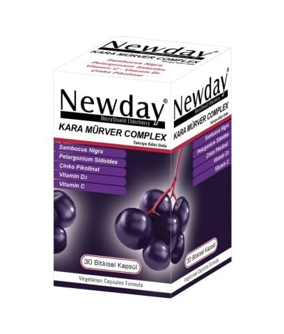 Newday Kara Mürver Complex 30 Kapsül